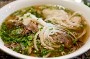 Pagrindinis Vietnamo virtuvės patiekalas - sriuba